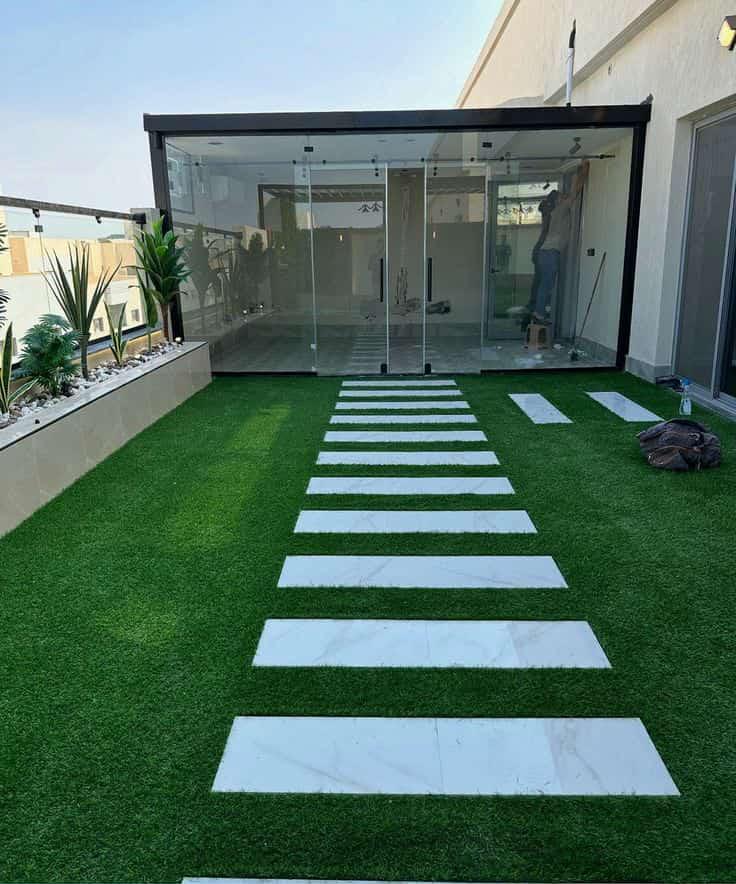 الثيل الطبيعي في الرياض: كيف تصنع "إبداع الطبيعة" واحتك الخضراء المترفة (0565846550) - ابداع الطبيعة لتنسيق الحدائق 0565846550